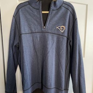 Tommy Bahama Los Angeles Rams Reversible Pullover XL